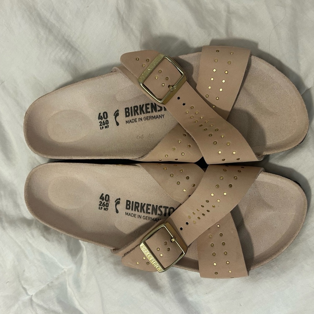 Birkenstock Siena Slide sandals Nude Pink 40